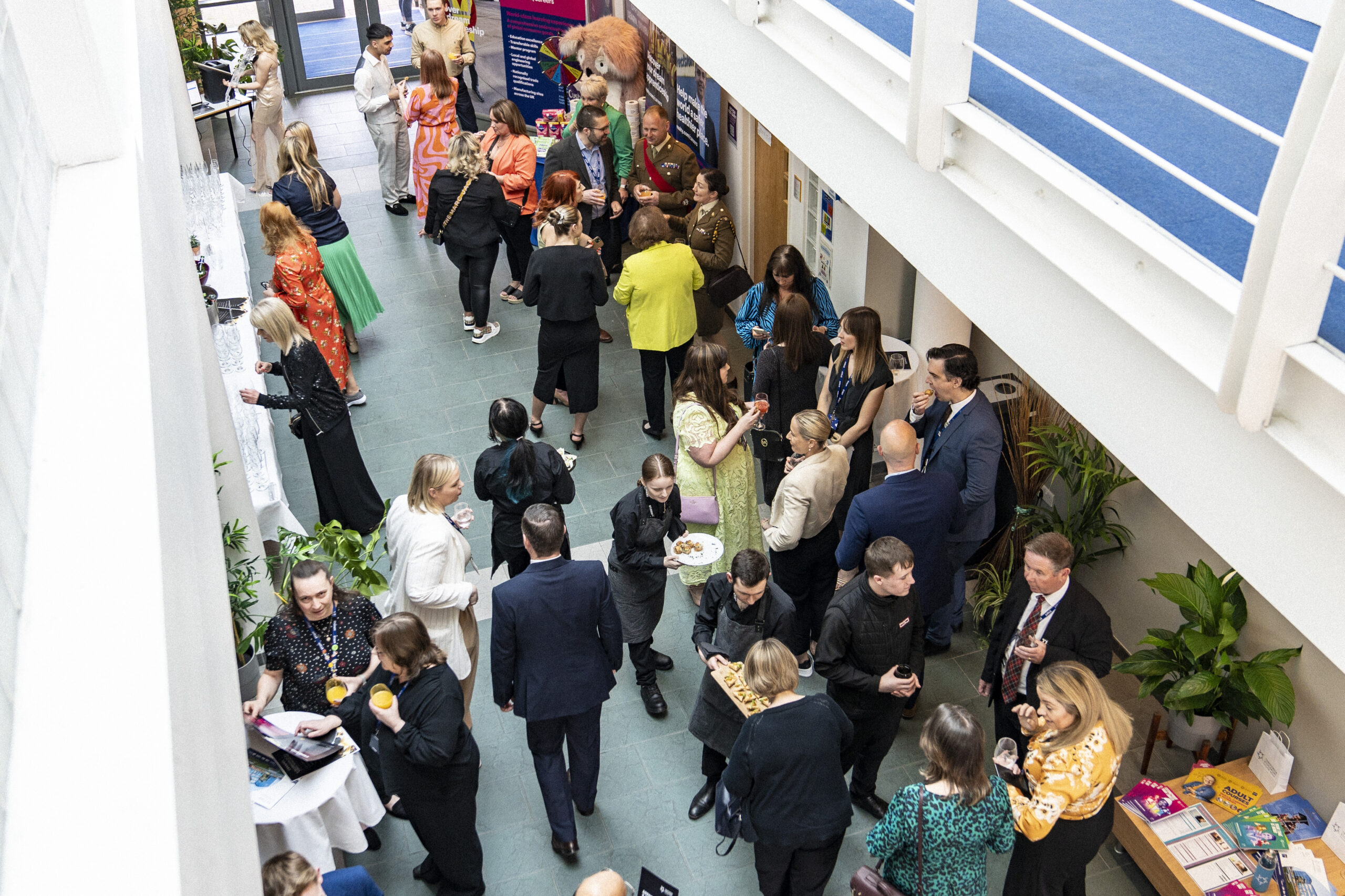 Birdseye view of employer apprentice awards