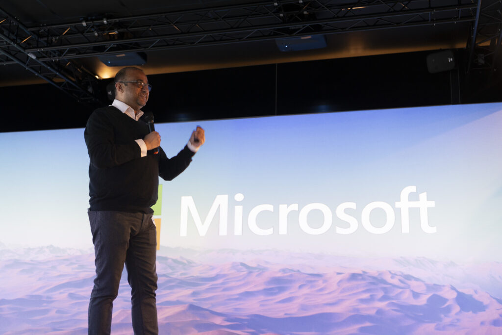 Key Speaker Manesh Mistry, AI technical specialist at Microsoft